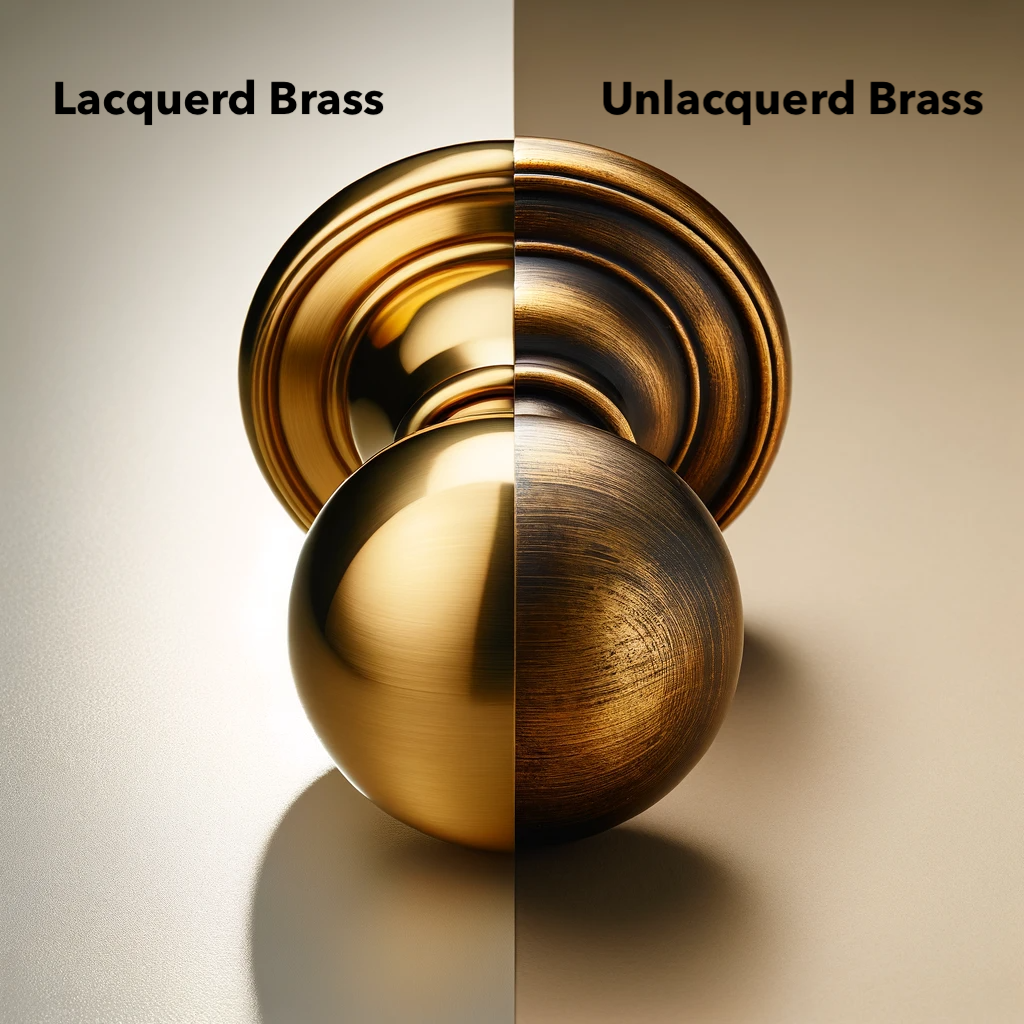 Lacquered brass vs Unlacquered brass
