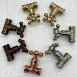 Solid Brass Gate Valve 1/2 inch with handle
