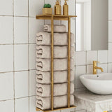 Unlacquered Brass Towel Rack