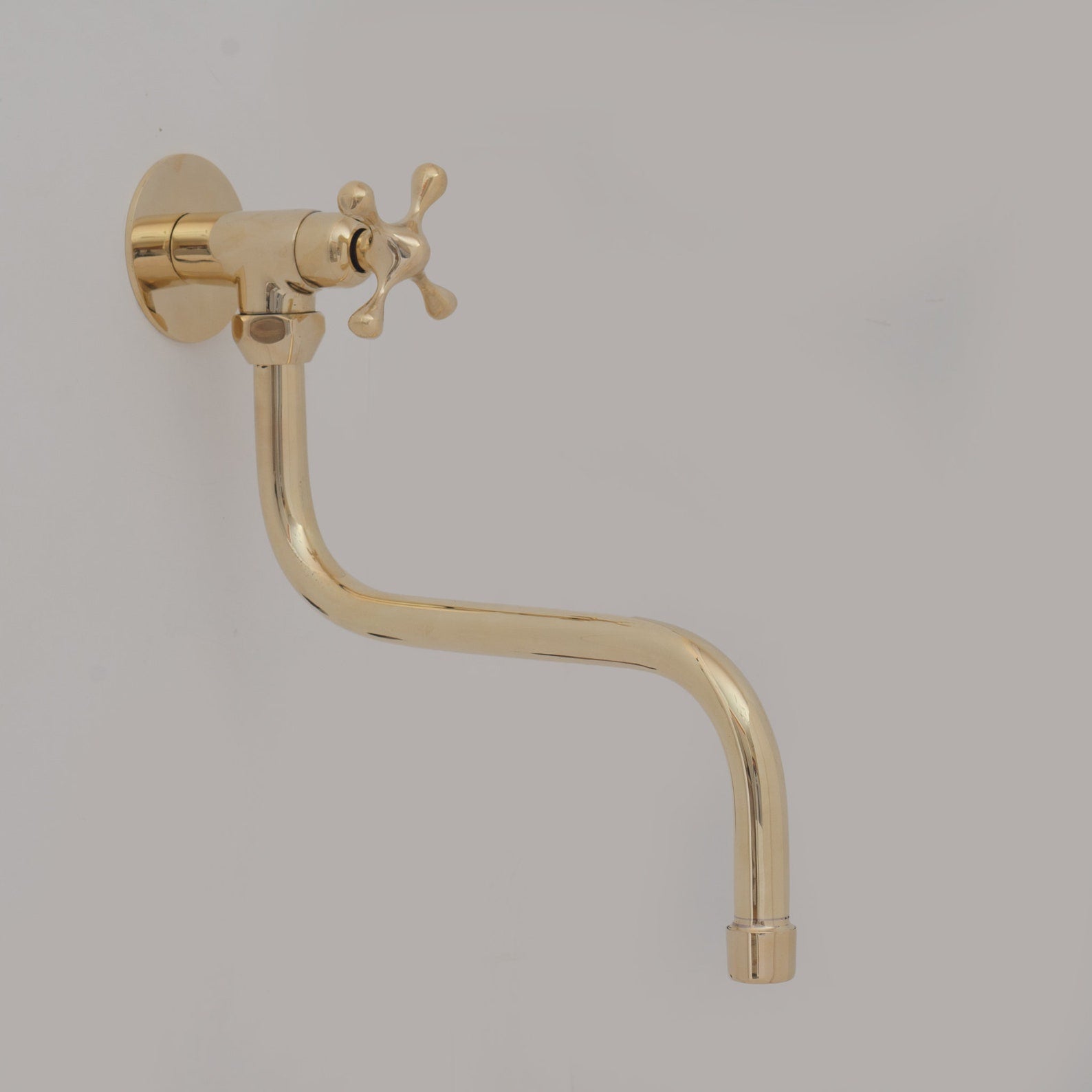 unlacquered brass kitchen faucet single hole