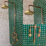 antique copper outdoor shower