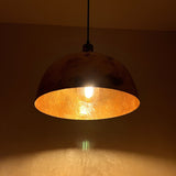 antique copper pendant light