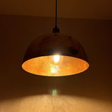 copper pendant light