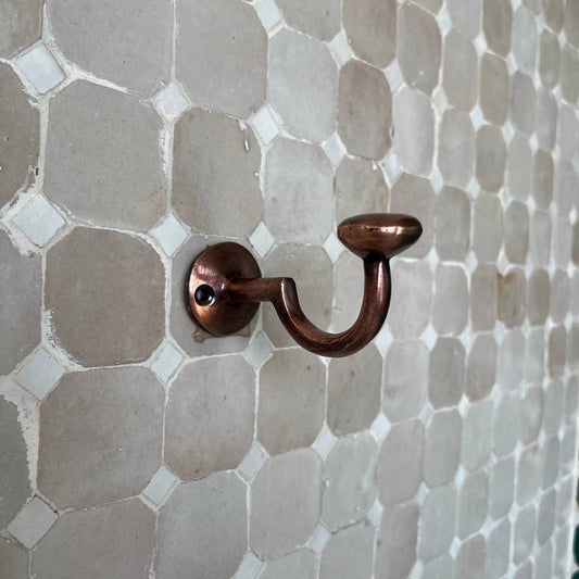 copper wall hooks