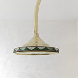 decorated brass showerhead