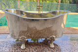 german silver bathtub