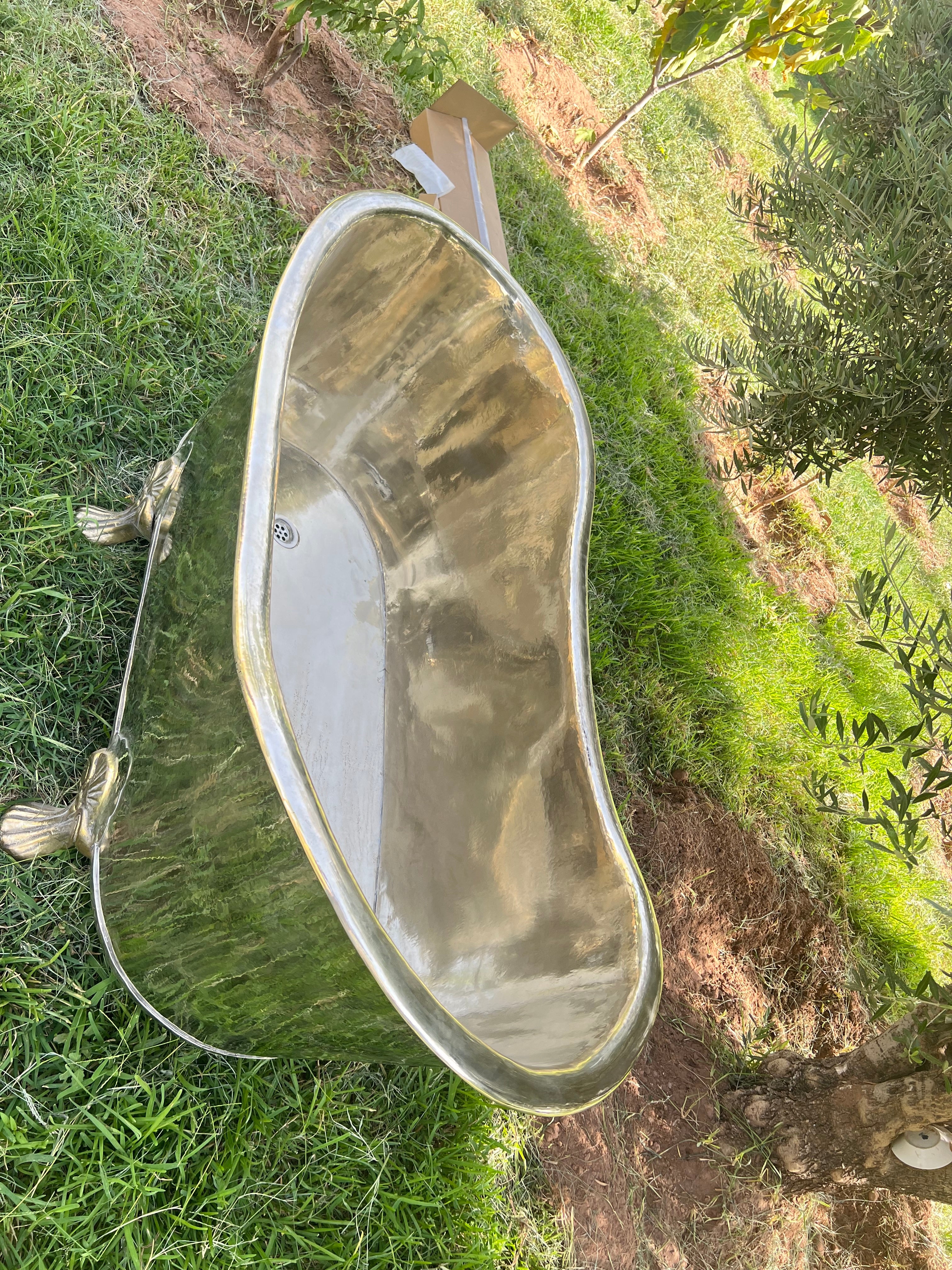 german silver bathtub