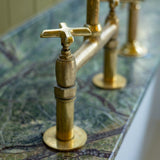 Unlacquered Brass Kitchen Faucet
