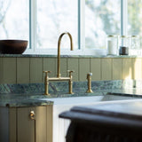 Unlacquered Brass Kitchen Faucet