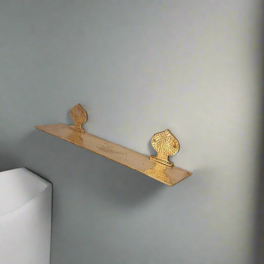 Brass Wall Mount Shelf