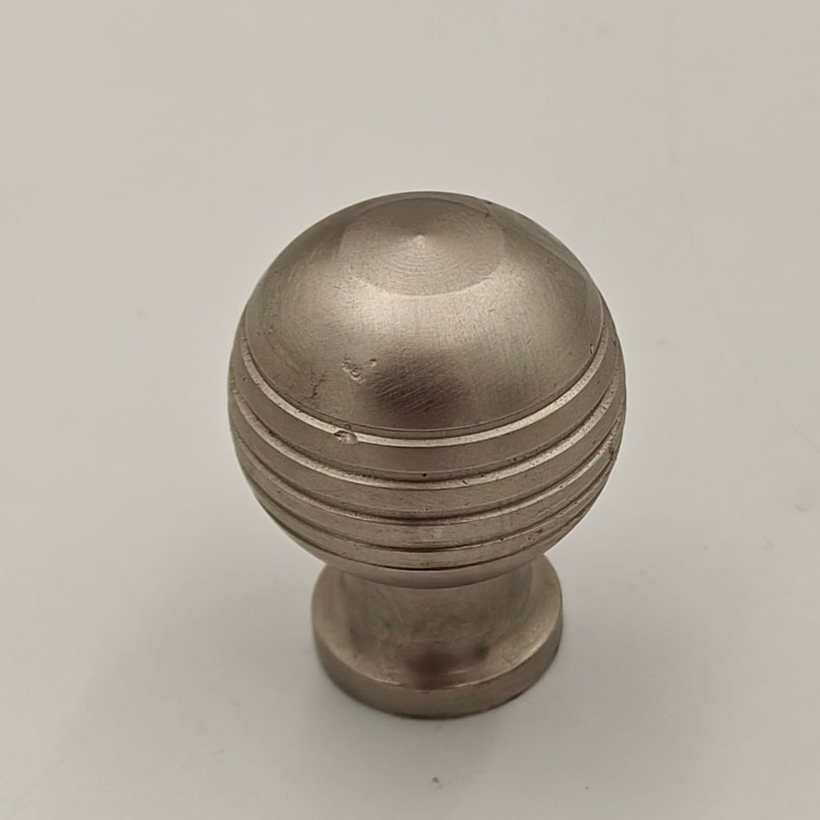Handmade Matte Nickel Brass knob