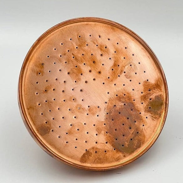 Unlacquered Solid Copper Rain ShowerHead, Round Shower Head
