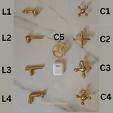 Oldenglow faucet handles