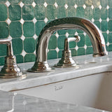 oldenglow polished deck mounted bathroom faucet