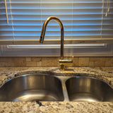 pull down kitchen faucet single hole faucet