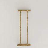 solid brass towel rack holder vertical rods