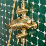 solid brass thermostatic valve