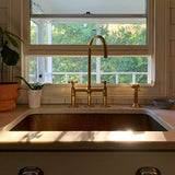 4 hole Kitchen Faucet with sprayer