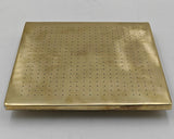 square shower head solid brass