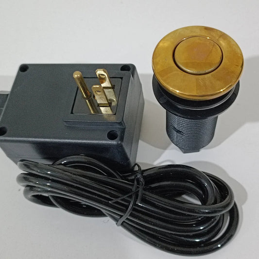 Unlacquered brass switch button kit