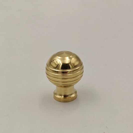 Unlacquered Brass Cabinet Hardware -  Knob Handle