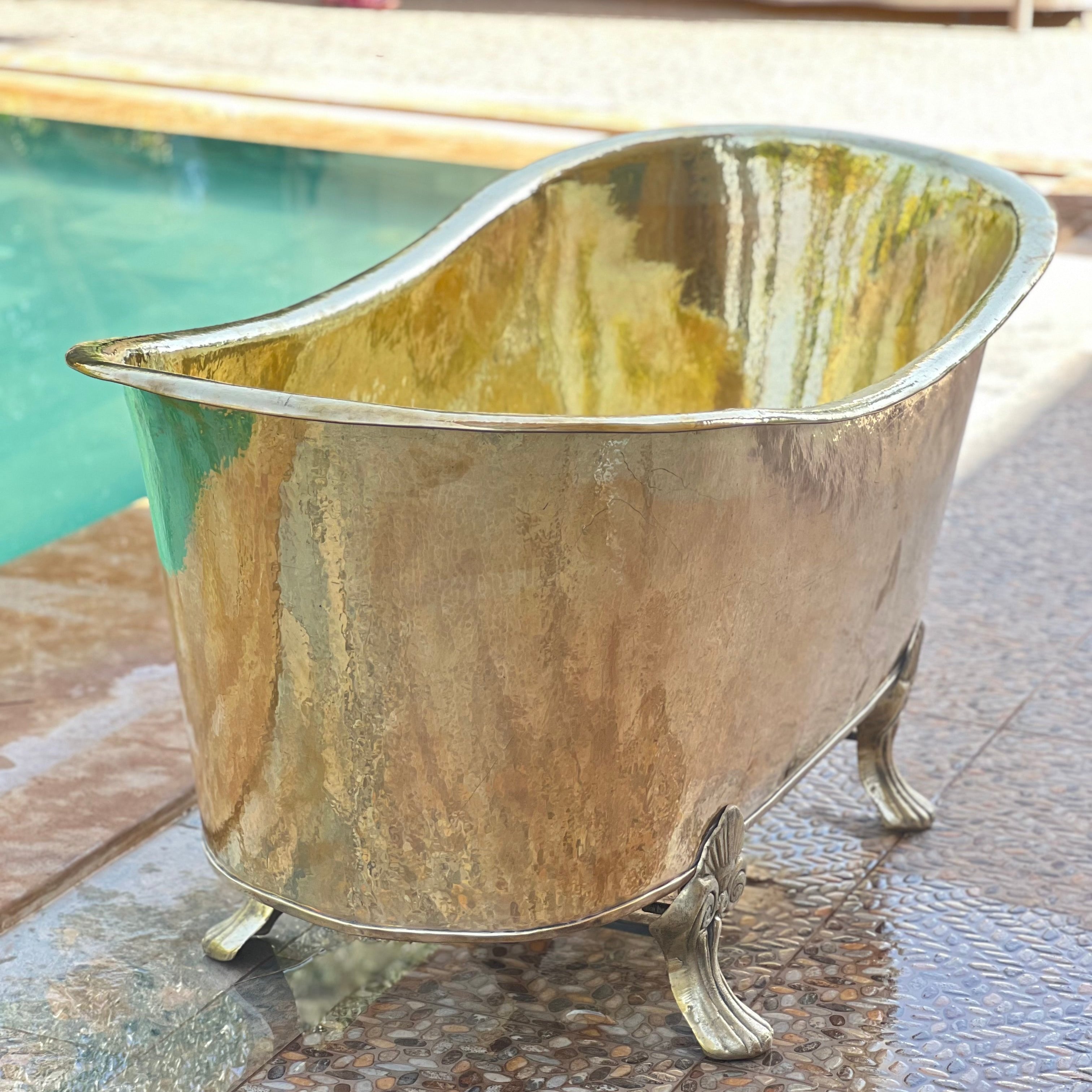 Solid Brass bathtub