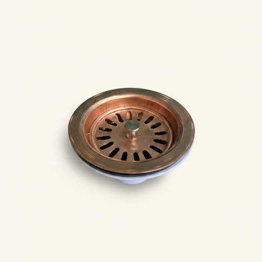 copper sink drain 