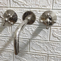 Polished Nickel Wall Mount Faucet