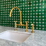 Unlacquered Brass Kitchen Faucet