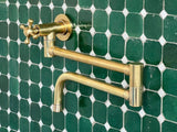 Unlacquered Brass Pot Filler