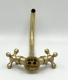 Unlacquered Brass Gooseneck Faucet