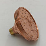 Raw Copper Shower Head 4 inches