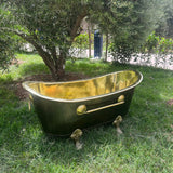 matte black bathtub