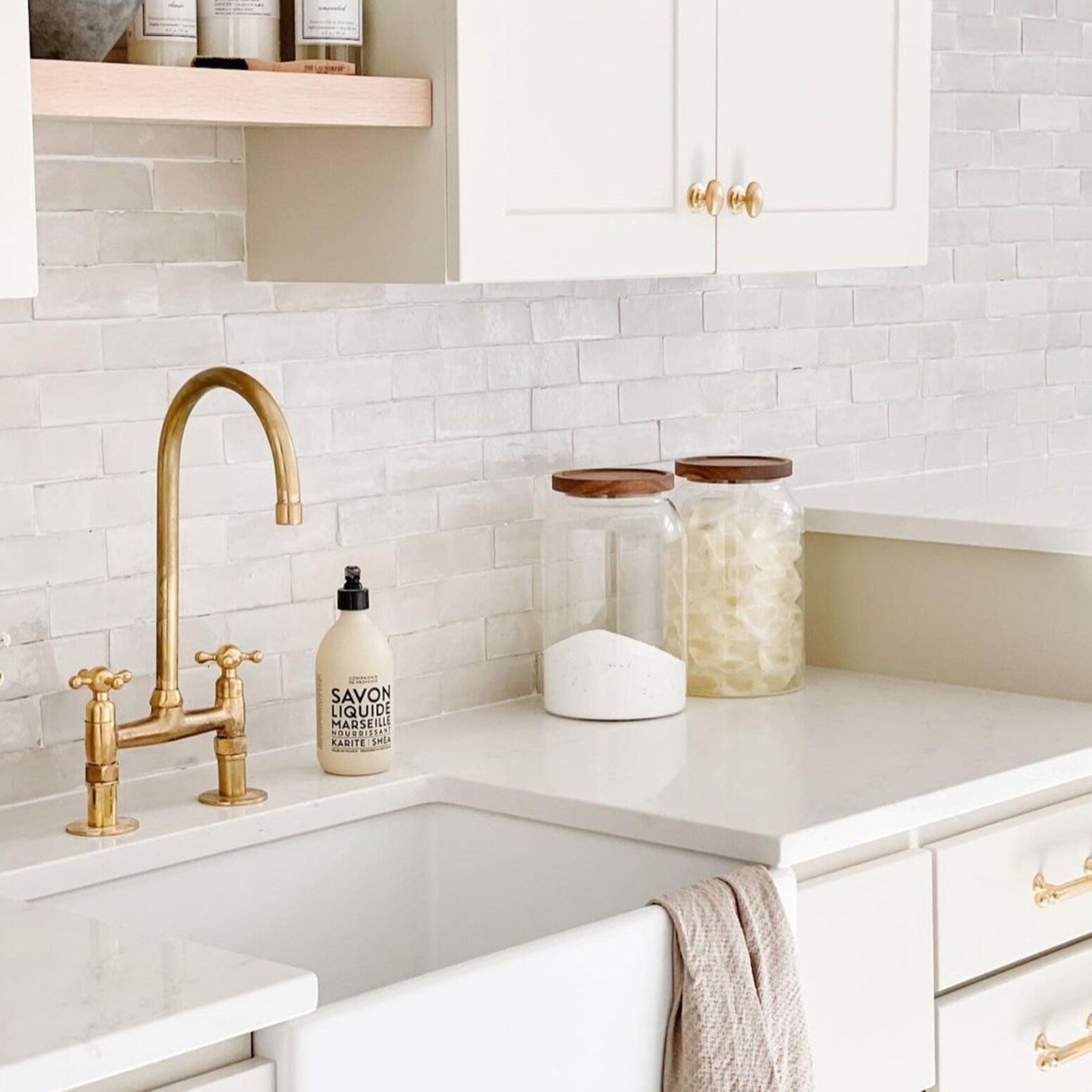 oldenglow unlacquered brass bridge kitchen faucet