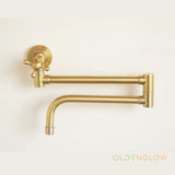 Unlacquered Brass Pot Filler