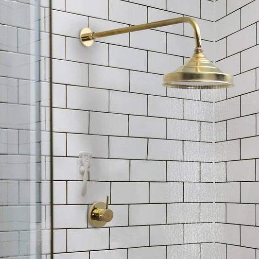 Solid Brass Shower Head- Rain Head Shower System