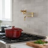 solid brass kitchen pot filler