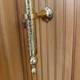 solid brass large door pull