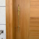 solid brass handle for front door